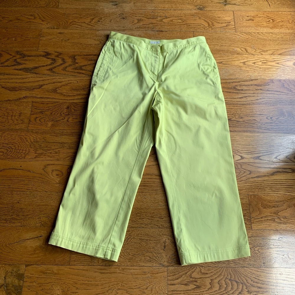 Liz Claiborne Tabitha Light Green Ankle Pants